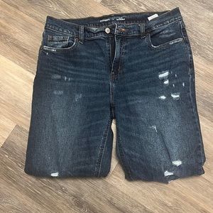 old navy mid rise boyfriend jean